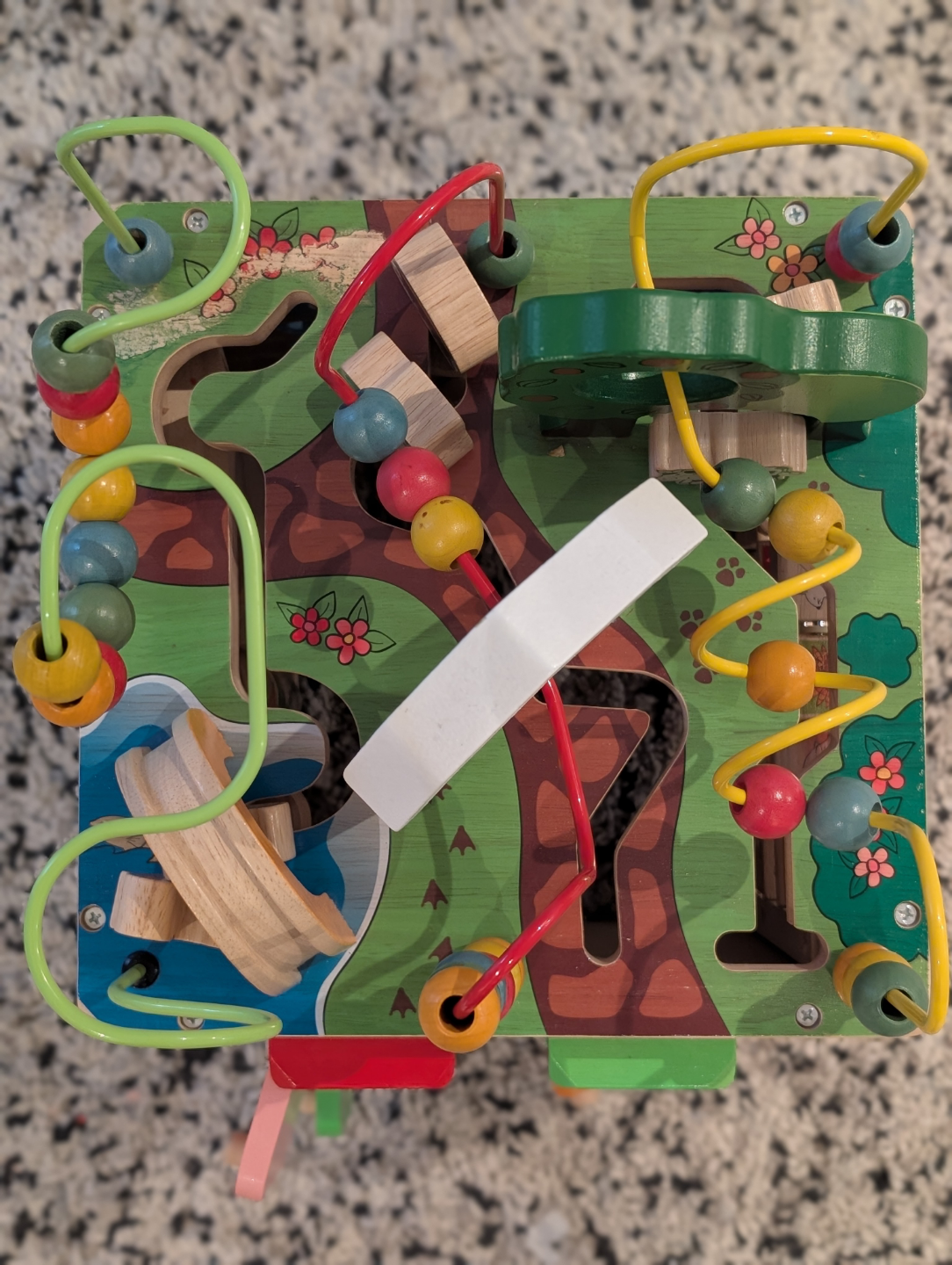 Wooden Activity Cube Toy for Toddlers - photo 2