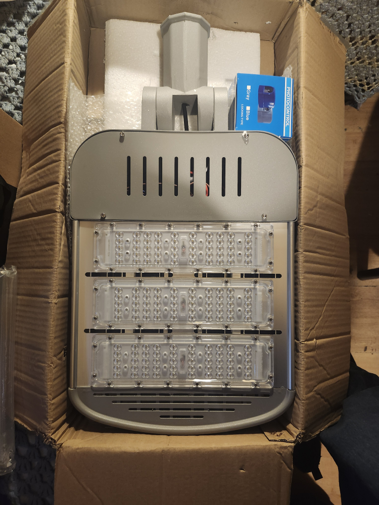 New LED Outdoor Light Fixture with Dusk-to-Dawn Sensor - photo 4