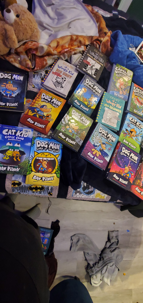 Lot of Dog Man and Cat Kid Comic Books - photo 3