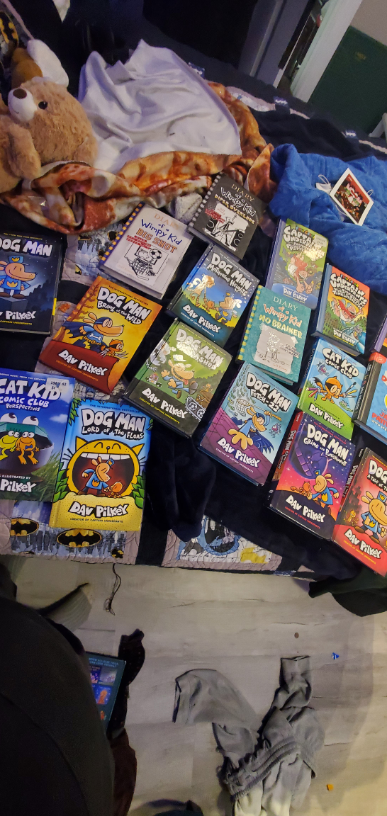 Lot of Dog Man and Cat Kid Comic Books - photo 4