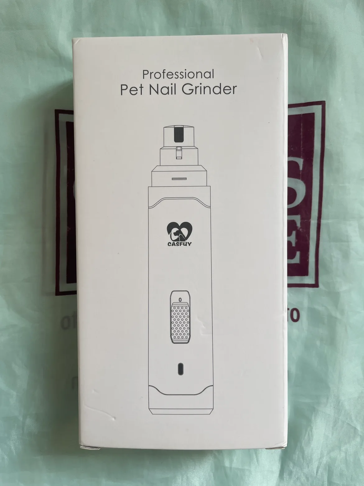 Nail grinder for pet image indicator(2)