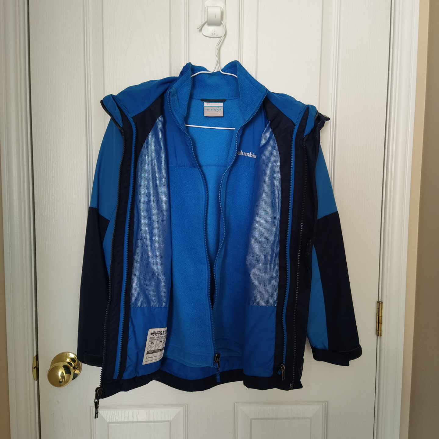 Columbia Youth Boys' Size M Winter Jacket - Omni-Heat