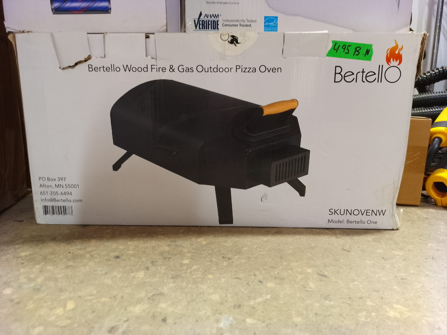 Bertello One Wood Fire & Gas Outdoor Pizza Oven