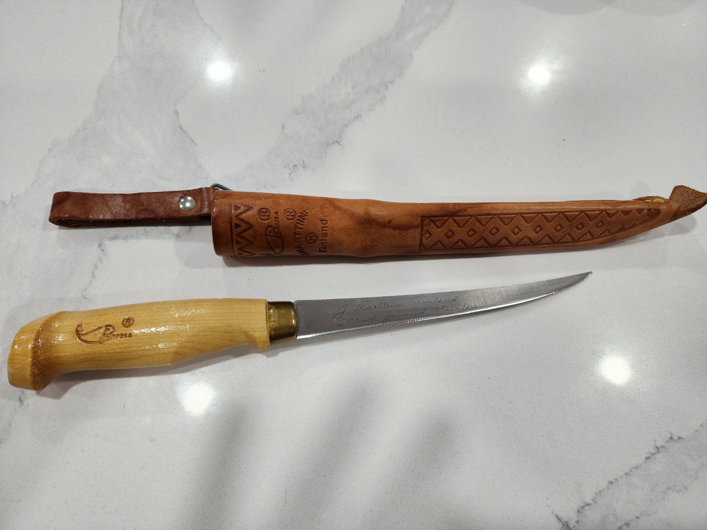Marttiini Finland Hunting Knife with Sheath - photo 3