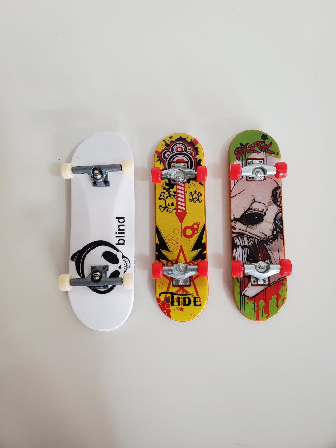 Tech Deck Fingerboards Lot - Blind, Tech Deck, & Tide