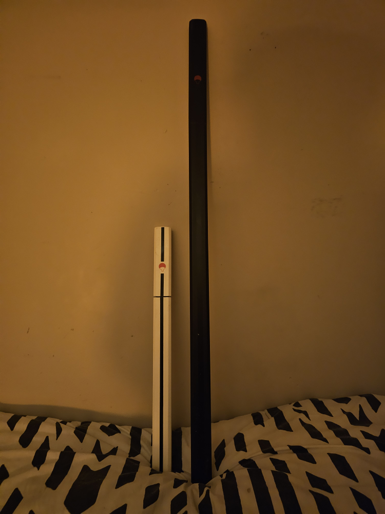 Black and white - Uchiha twin blade sword - photo 3