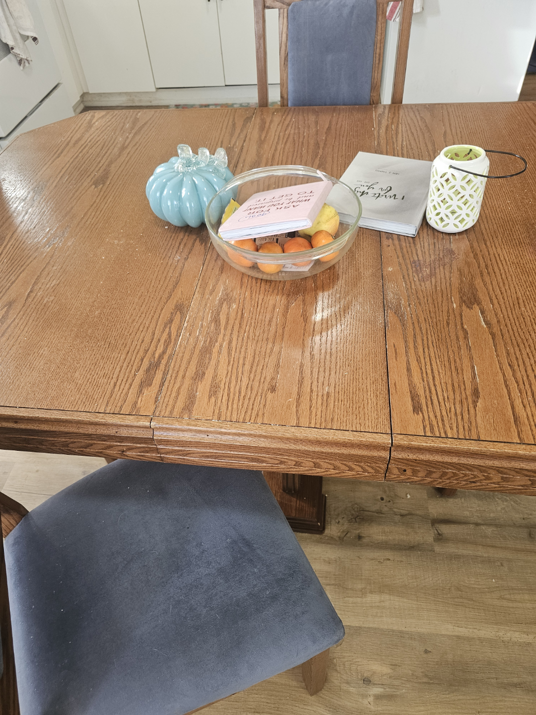 Extendable Dining Table and 4 Chairs Vintage - photo 5