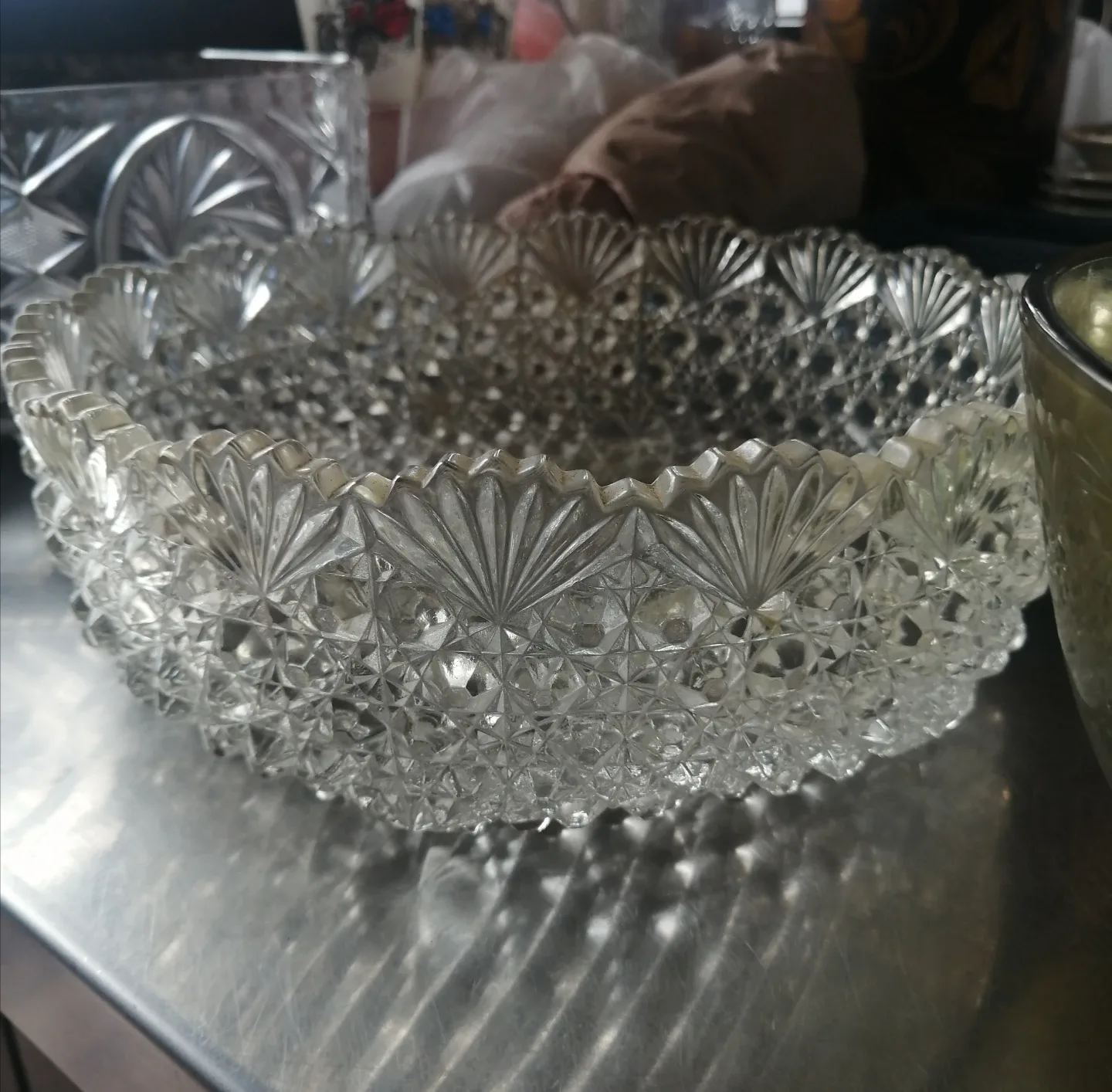 Crystal Glass Bowl thumbnail
