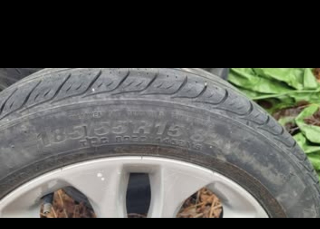 Used 185/55R15 82H Tires and Rims - photo 2