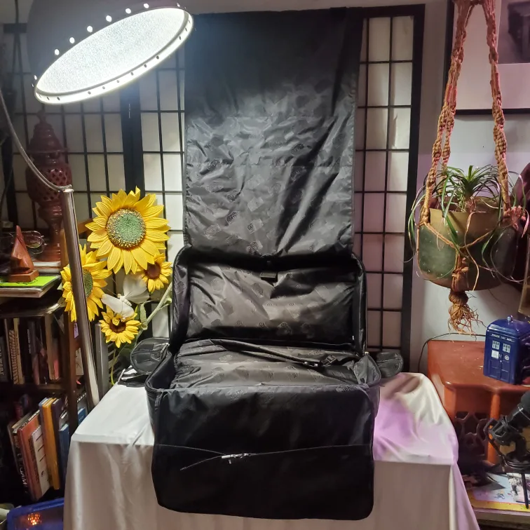 CANYON OUTBACK BLACK LEATHER TRAVEL BAG/WEEKEND BAG image indicator(4)