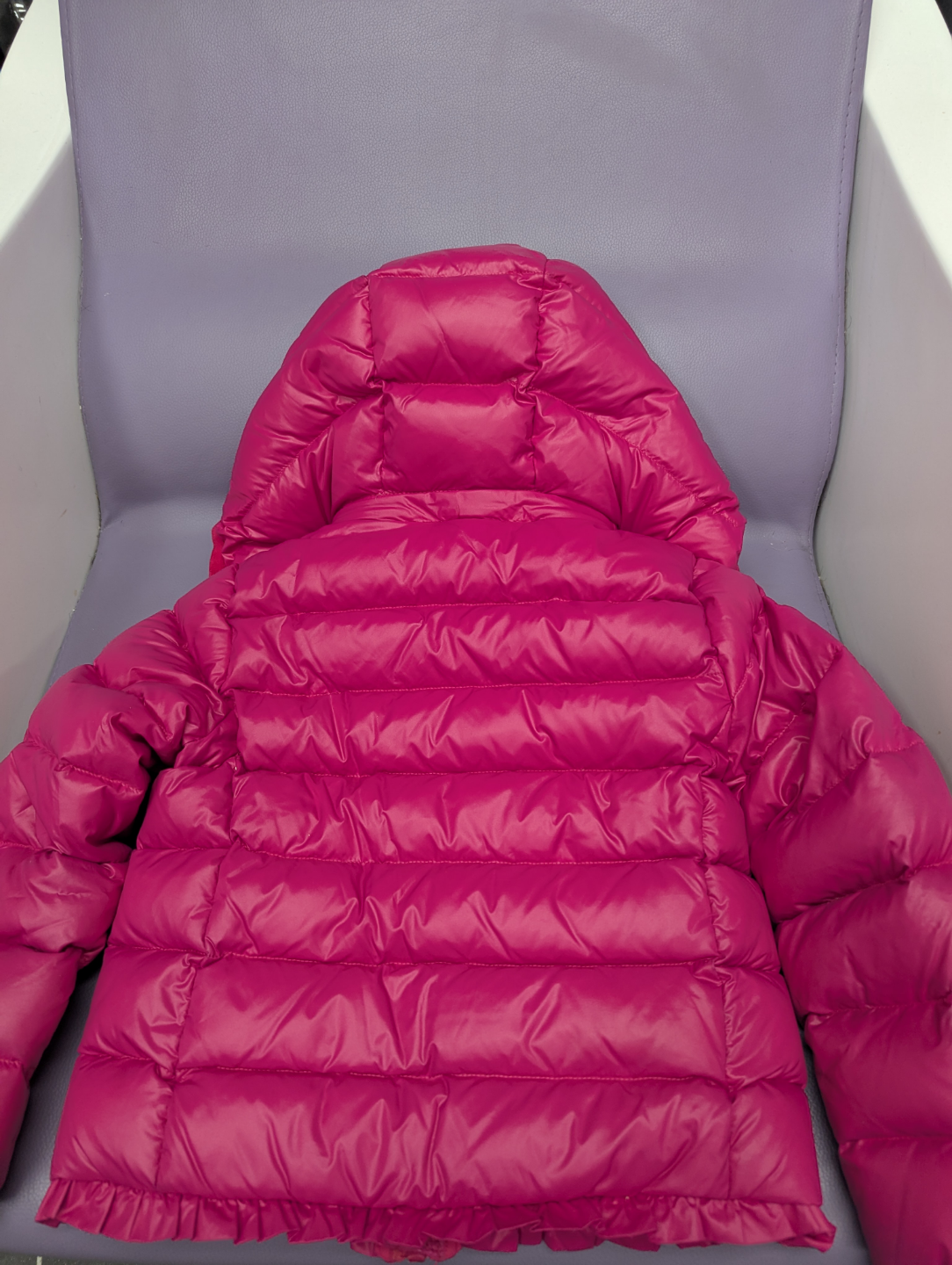 Girls' Pink Polo Ralph Lauren Puffer Jacket Size 4/4T - photo 4