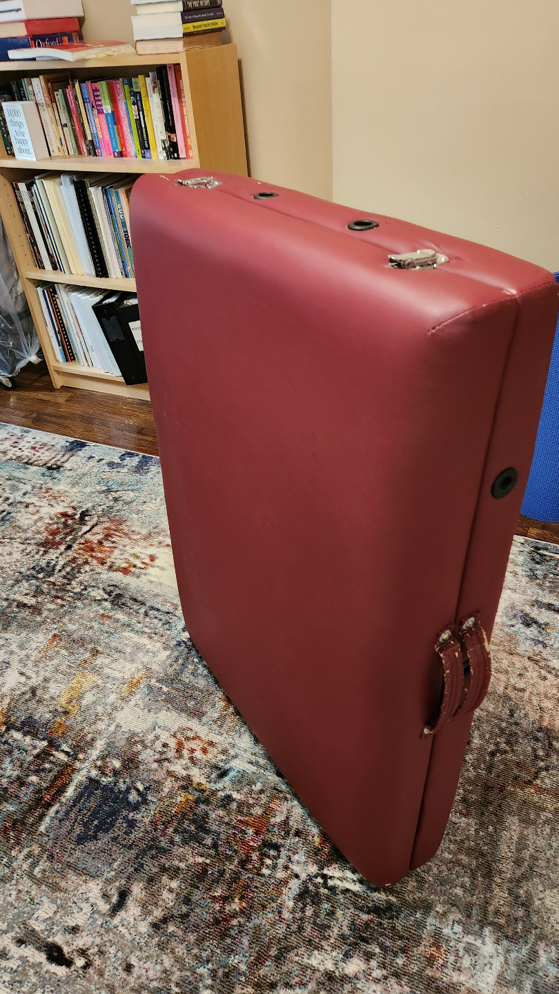 Portable Massage Table - Burgundy - photo 2