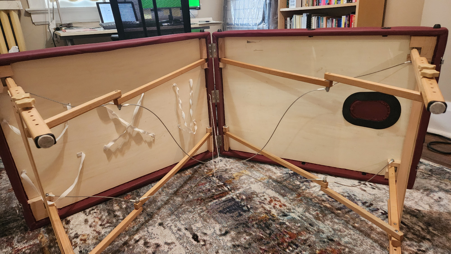 Portable Massage Table - Burgundy - photo 5