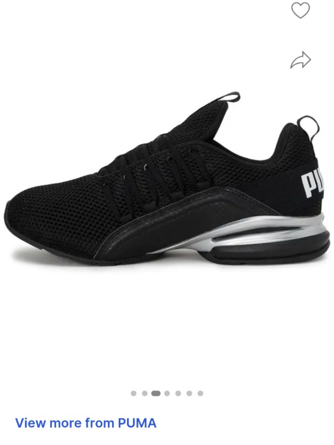 Puma Men’s Black Running Shoes - Size 8.5