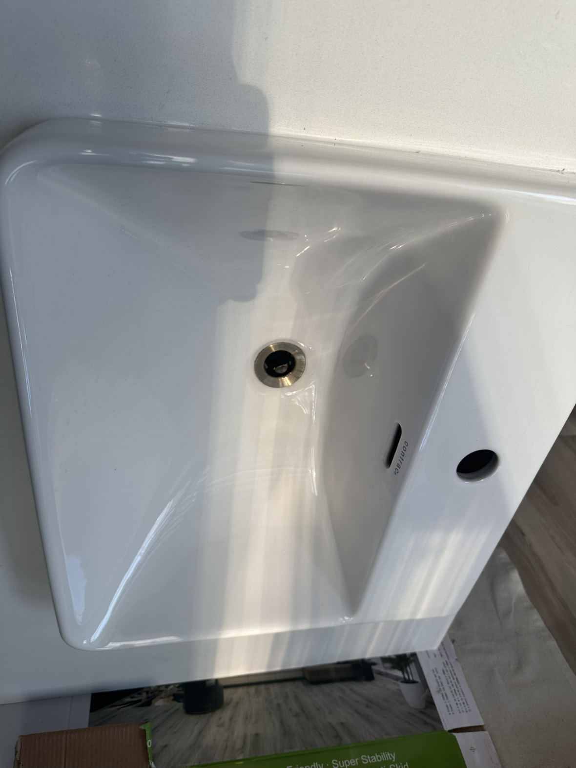 Bathroom Vanity with Quartz countertop, sink and Delta faucet - photo 2