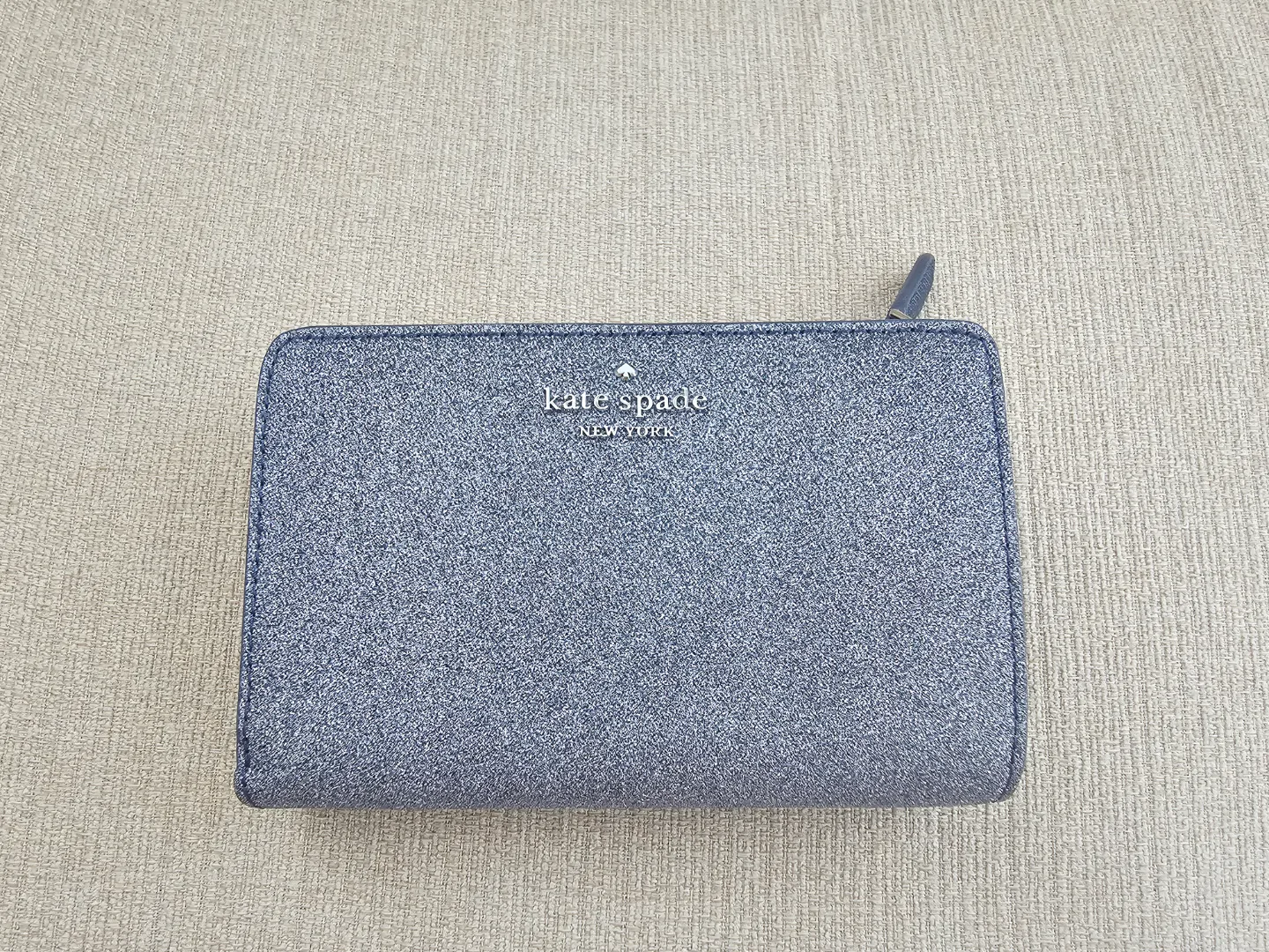 Brand New Authentic Kate Spade New York Glitter Compact Wallet image indicator(2)