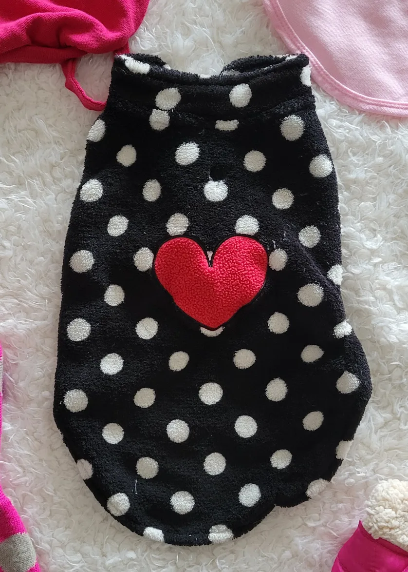 5 Dog Clothes Bundle - Pink & Black image indicator(7)
