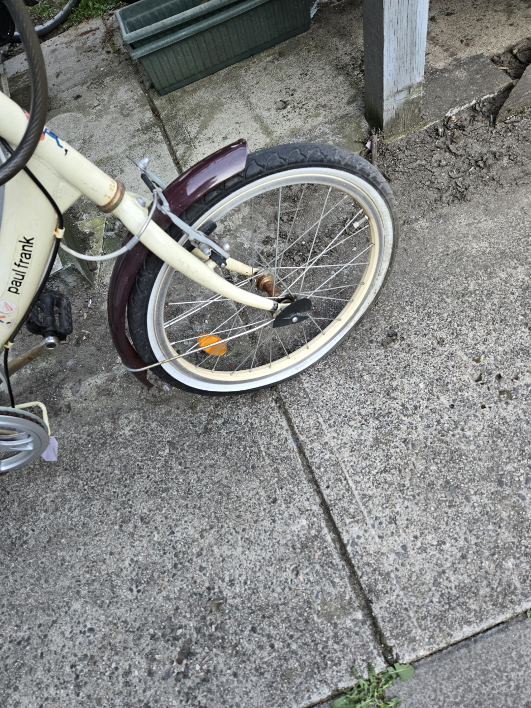 Vintage Paul Frank Folding Bike - photo 4