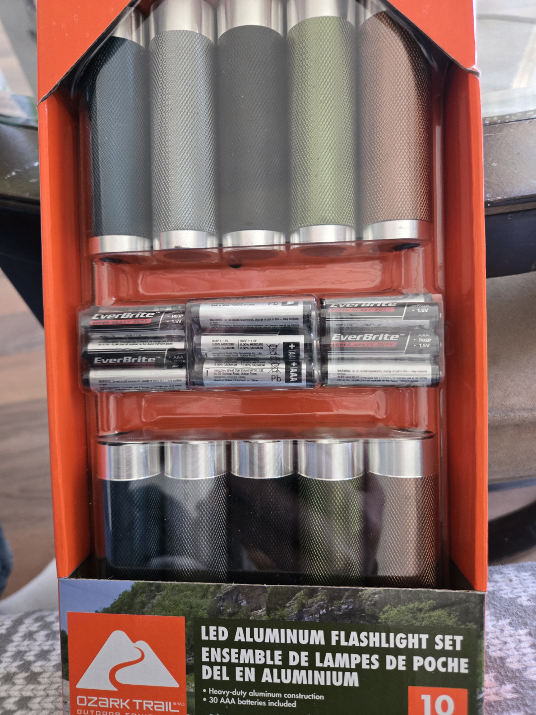 Ozark Trail LED Aluminum Flashlight Set - 10 Pack - photo 3