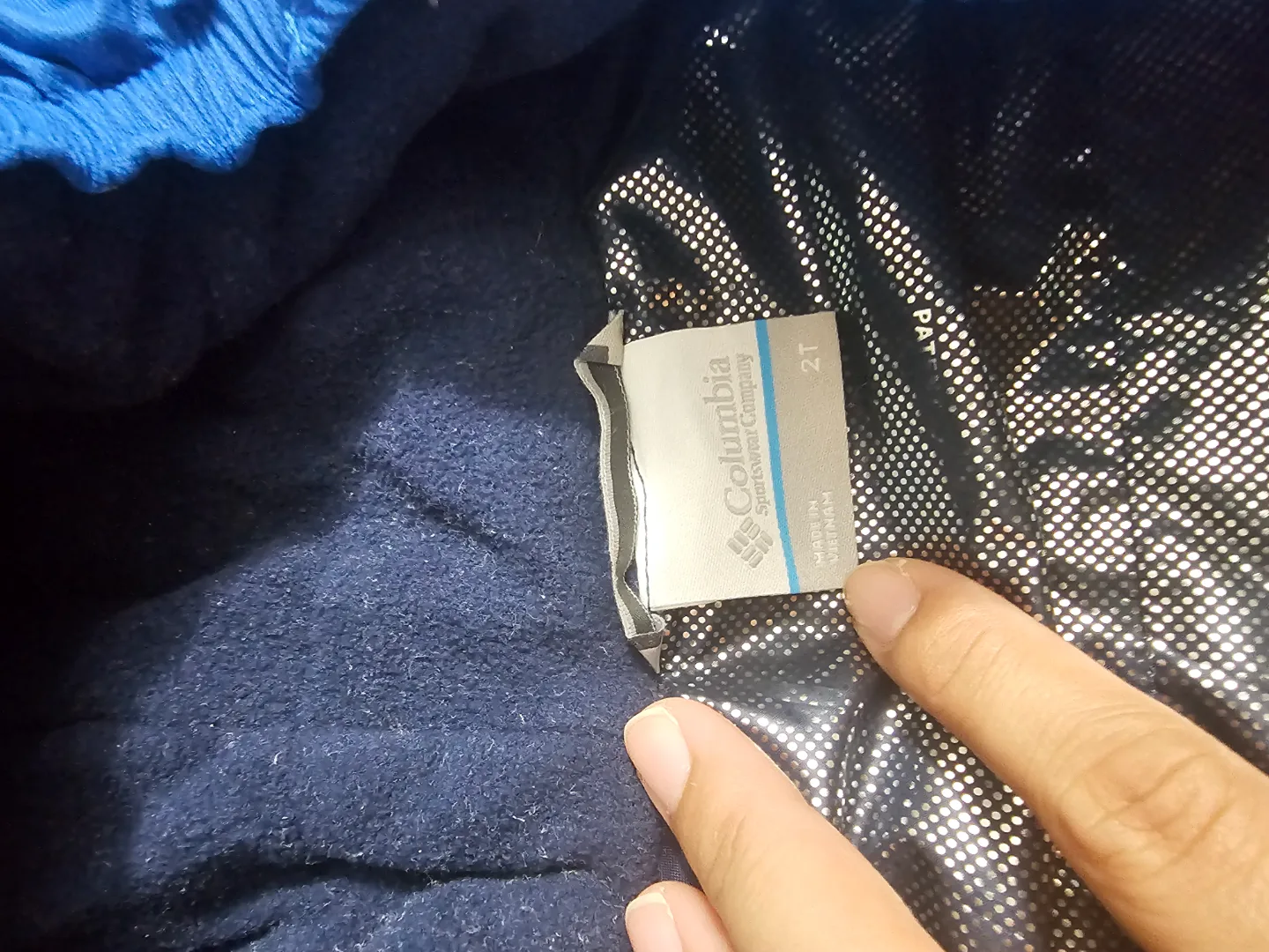 Columbia Toddler Boy's Blue Winter Jacket - Size 2T image indicator(2)