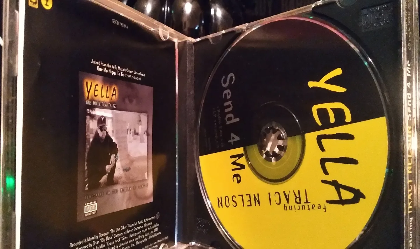 N.W.A RARE CD SINGLE - YELLA 'SEND 4 ME' image indicator(3)