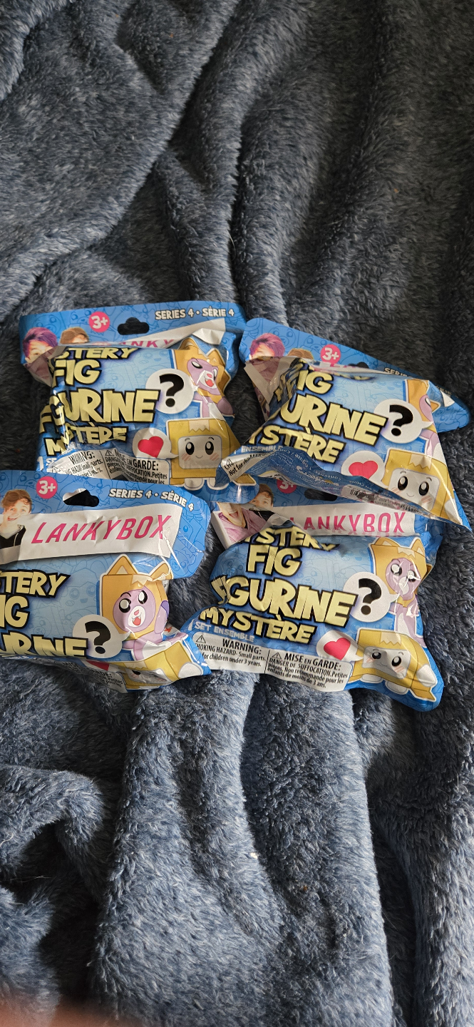 Lankybox Mystery Figurines - Series 4 (4 packs) - photo 2