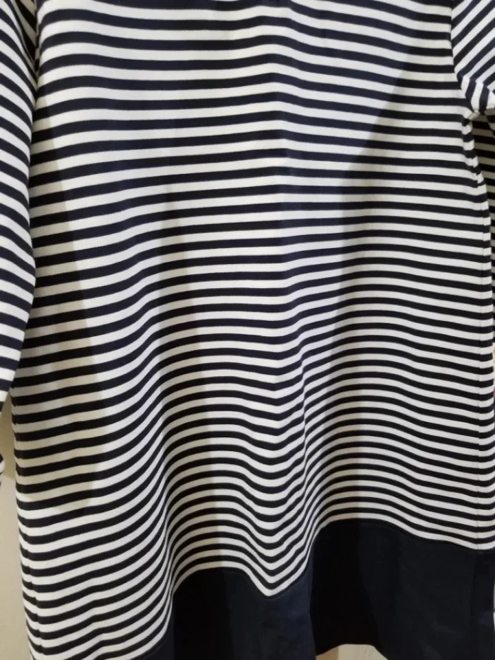 Tommy Hilfiger Striped Dress Size LG💚 image indicator(5)
