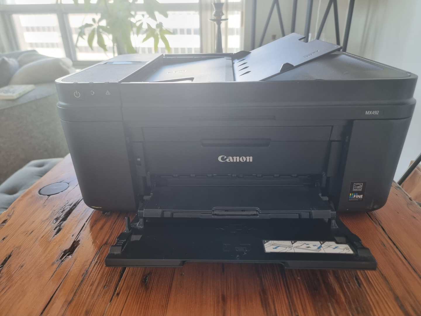 Canon PIXMA MX492 Wireless All-in-One Inkjet Printer - photo 2