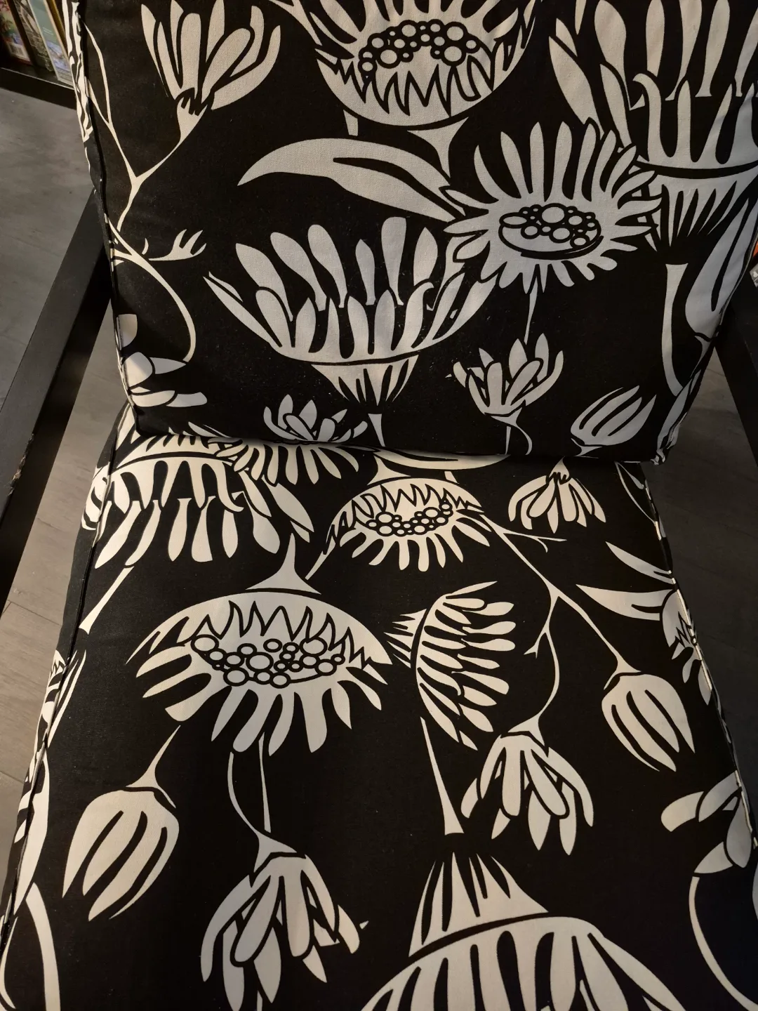 vintage black rocker chair image indicator(2)