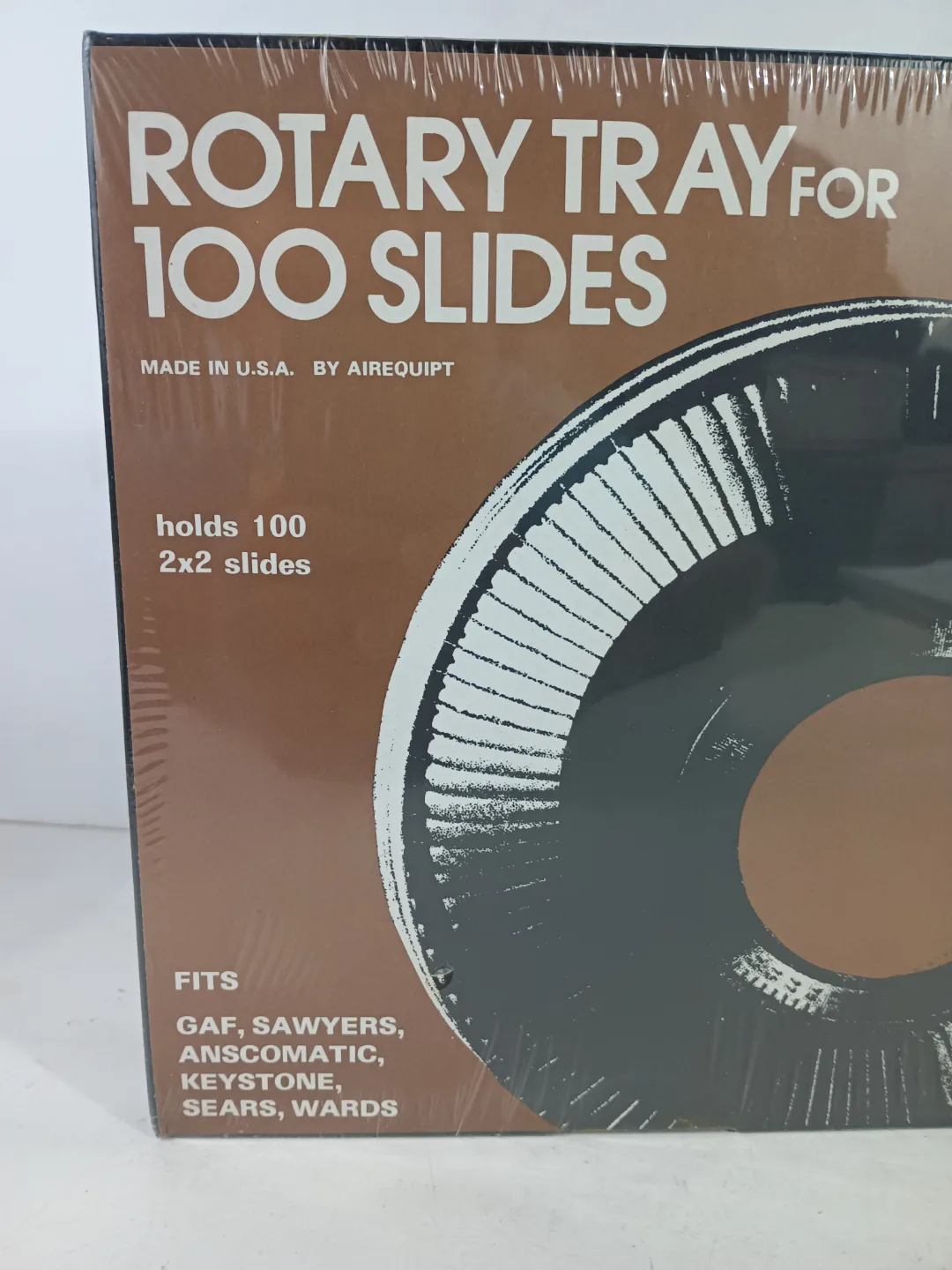 Vintage Airequip Rotary Slide Tray for 100 Slides image indicator(4)