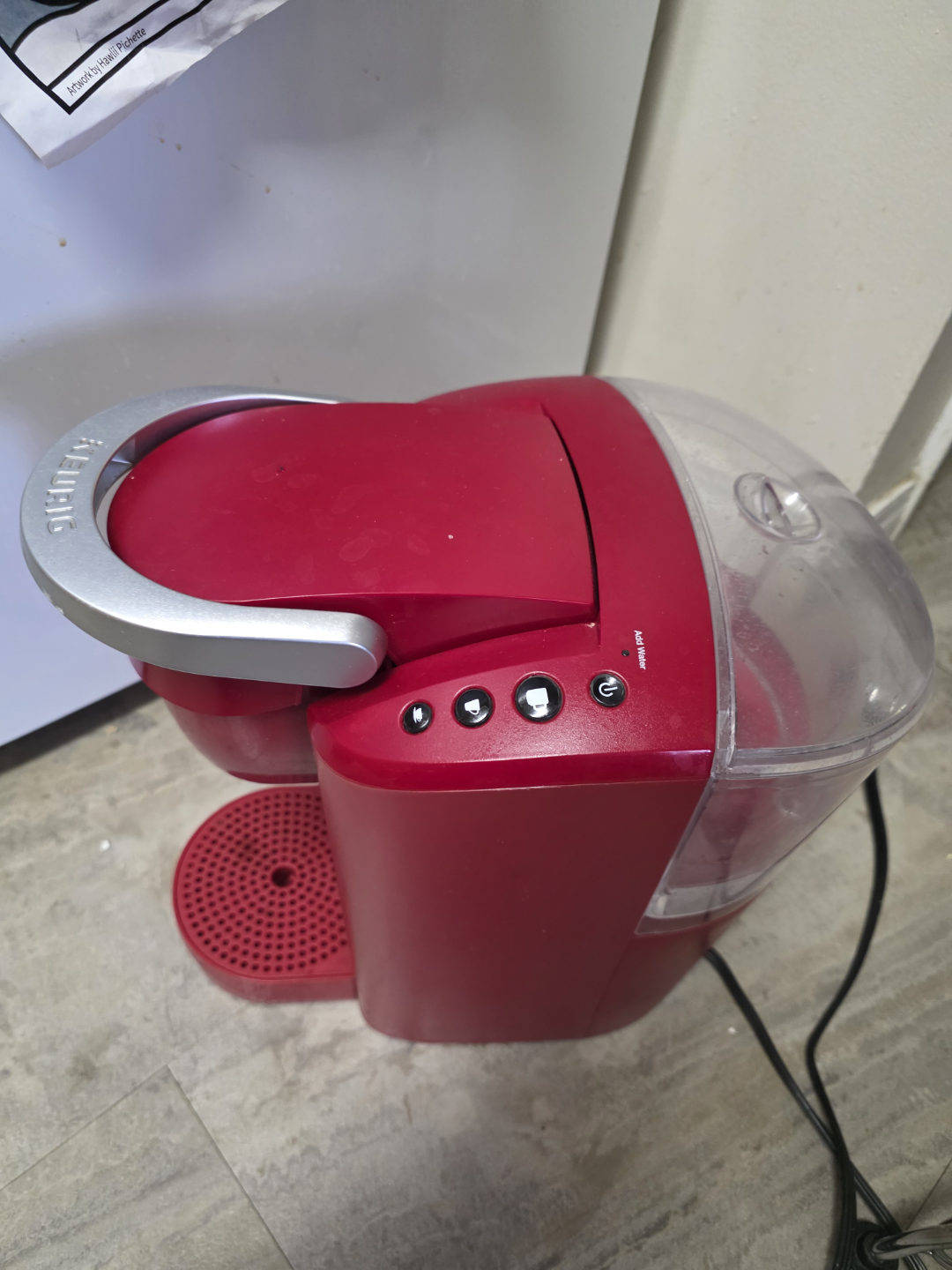 Red Keurig K15 Single Serve K-Cup Coffee Maker - photo 2