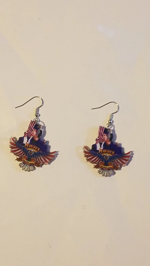trump  earrings