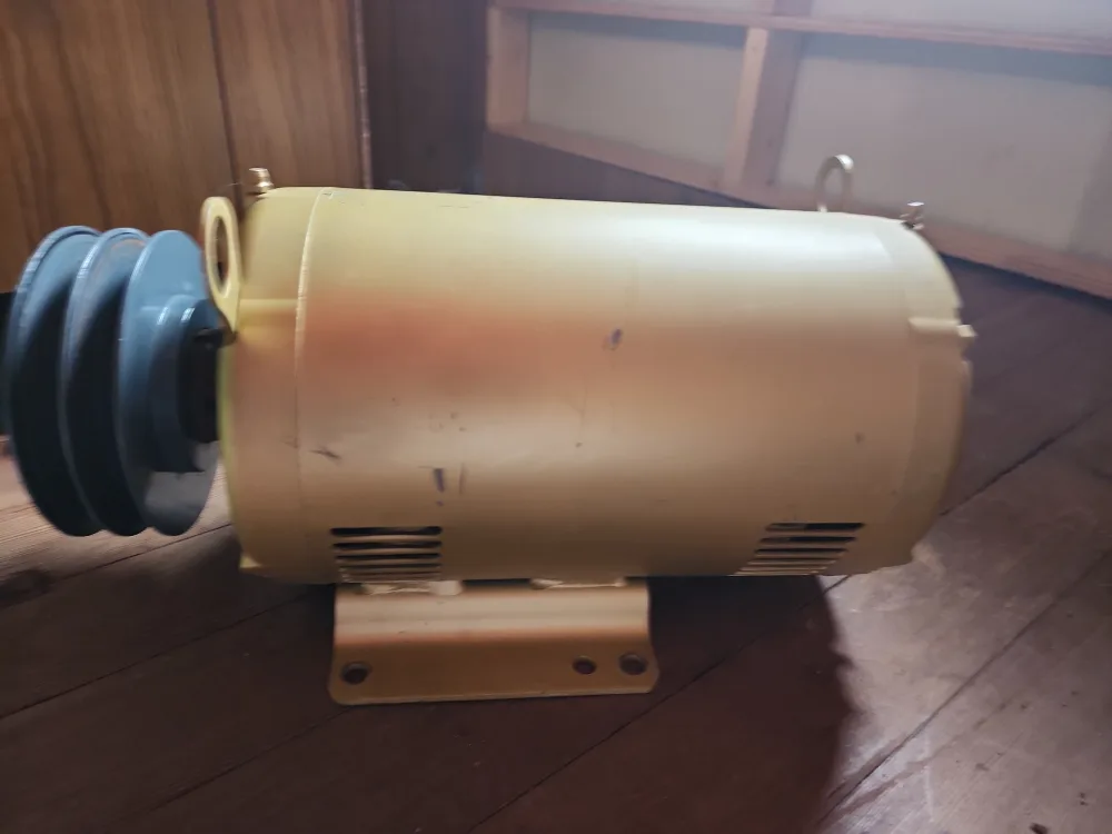 Used Baldor Electric Motor with Pulley 💚 image indicator(2)