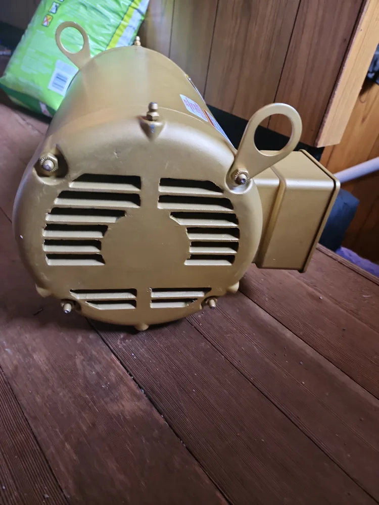 Used Baldor Electric Motor with Pulley 💚 image indicator(3)