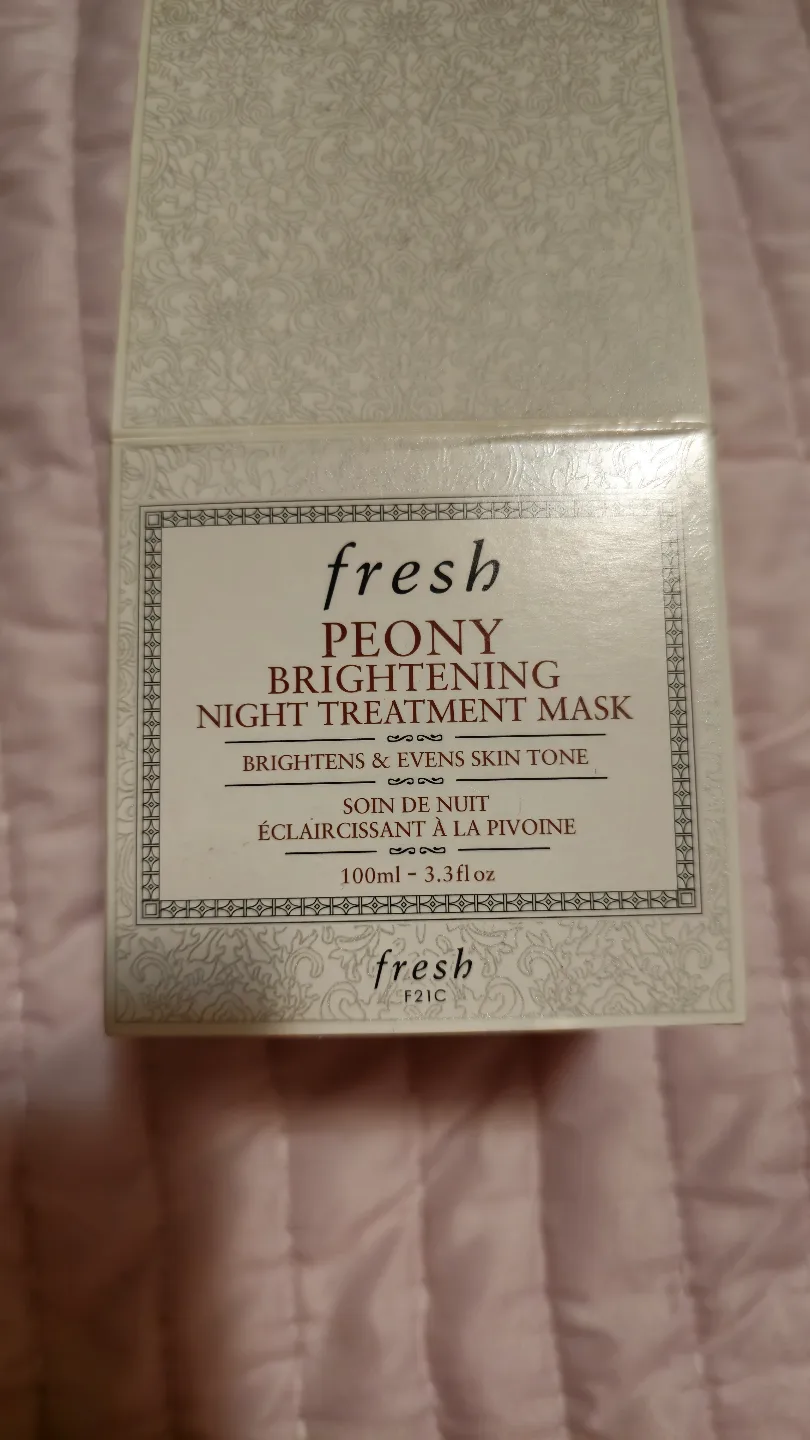 Fresh Peony Brightening Night Treatment Mask - 100ml thumbnail