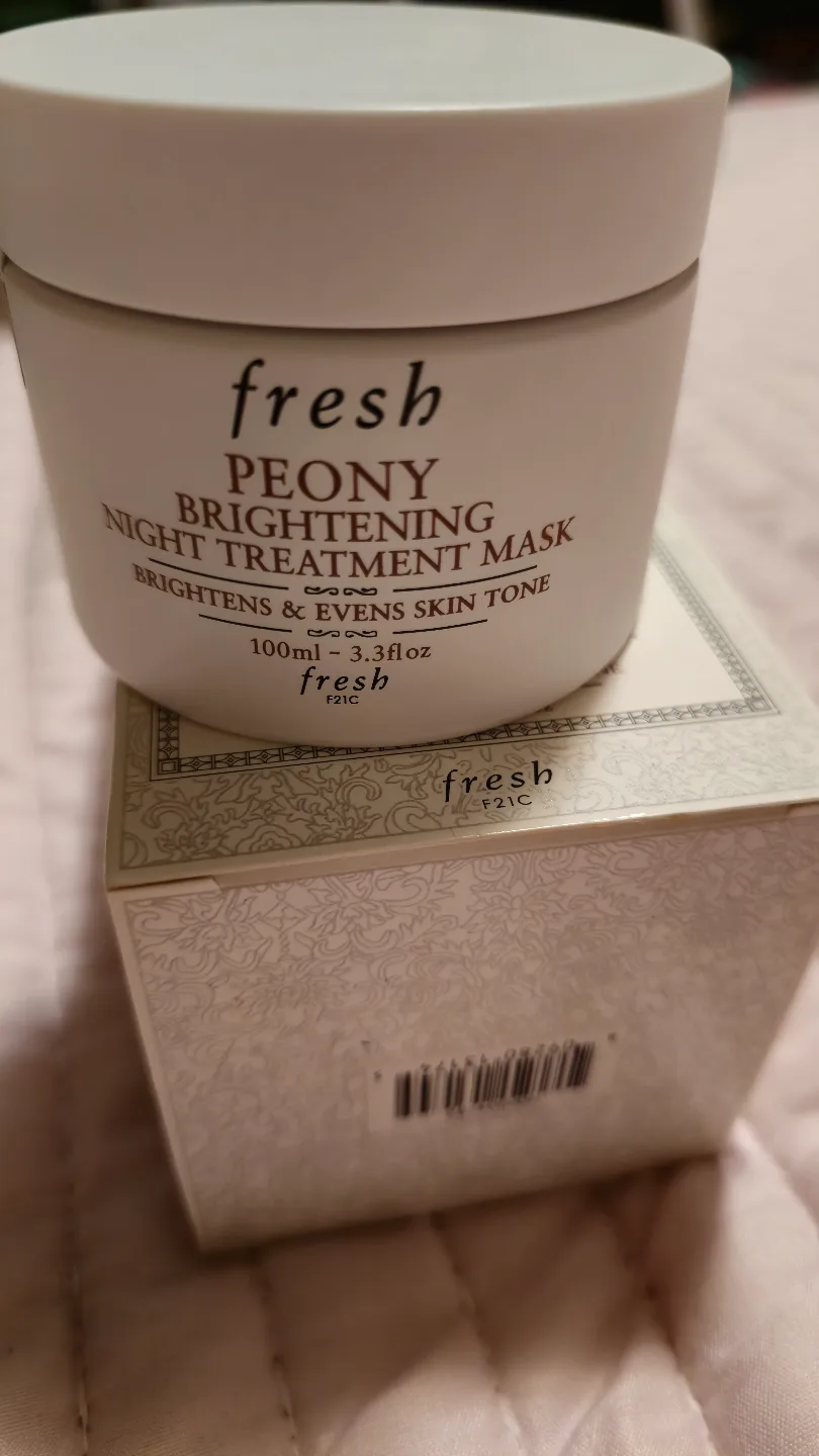 Fresh Peony Brightening Night Treatment Mask - 100ml image indicator(2)
