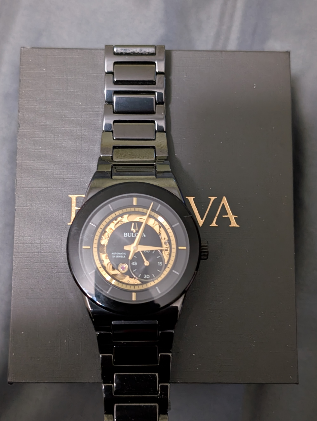 Bulova Millennia Watch - Black for sale