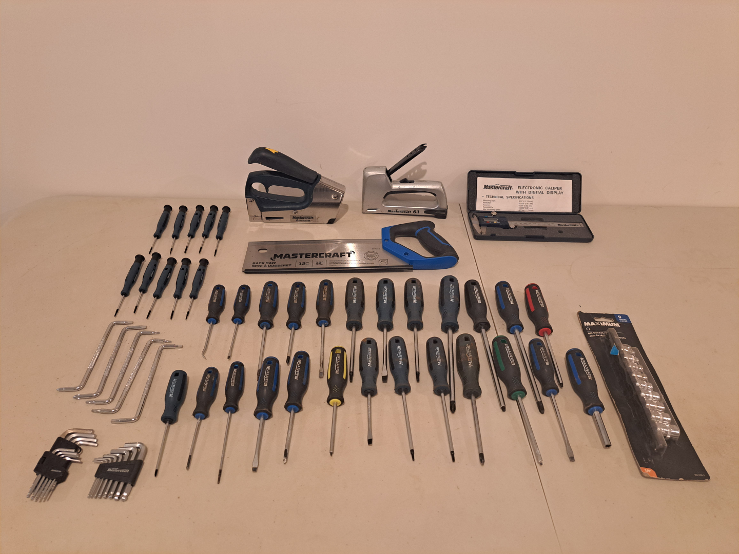 Mastercraft tool lot