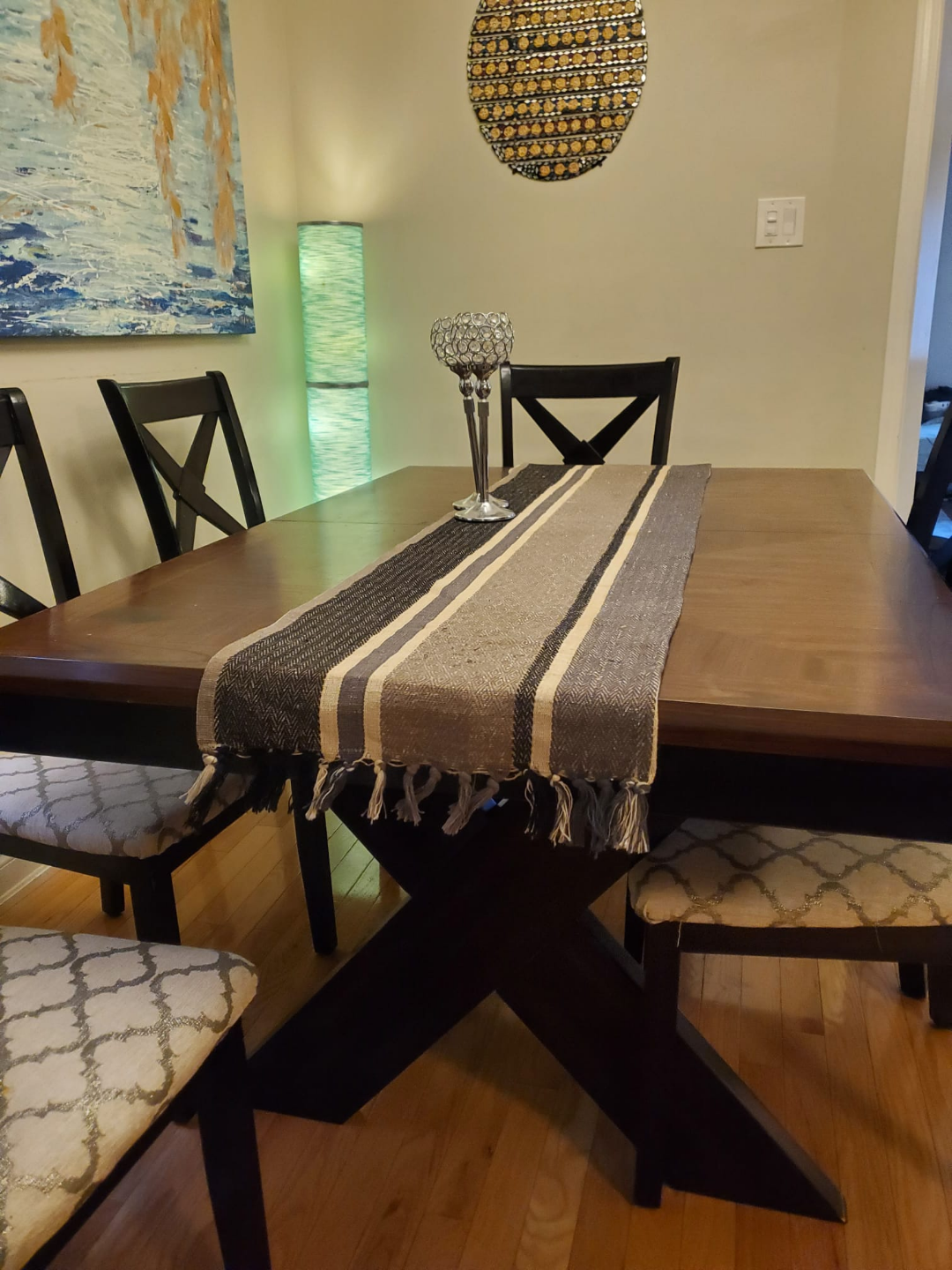 Real Hardwood Dining Table - photo 2