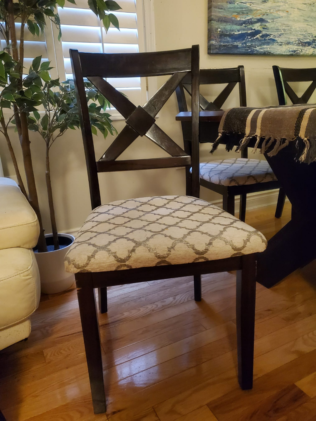 Real Hardwood Dining Table - photo 4