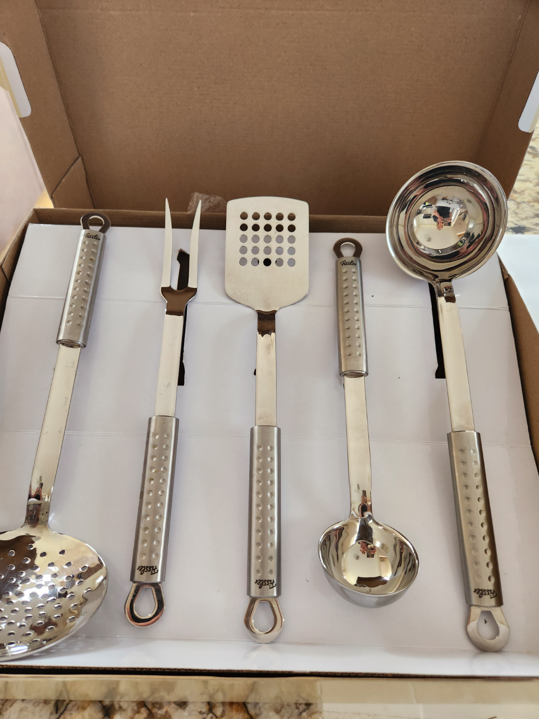 Fissler Magic Kitchen Helper 6-Piece Utensil Set - New in Box - photo 2