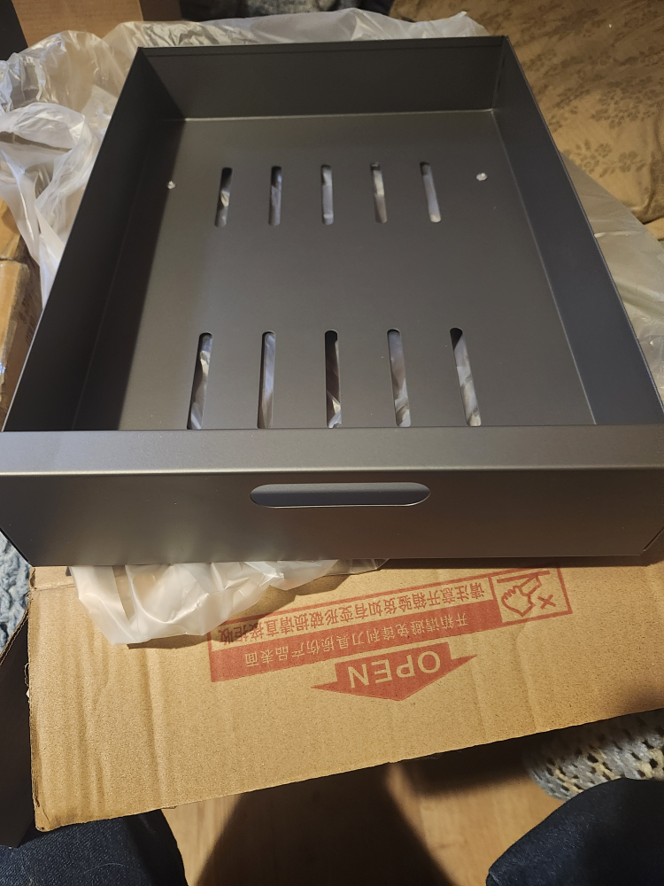 Grey Cabinet Pull-Out Drawer Organizer - photo 5