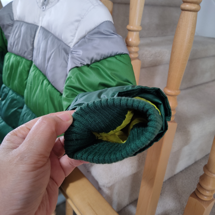 Kids' Colour-Block Puffer Jacket - Size 5T - photo 3