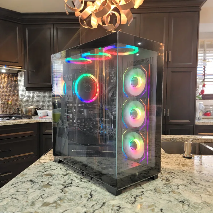 BRAND NEW CUSTOM GAMING PC : Ryzen 7 5800x / RTX 4060 / 32GB RAM image indicator(10)