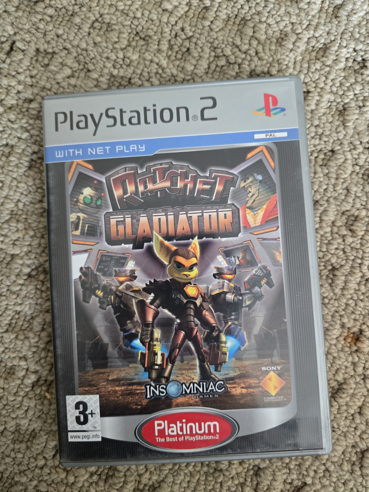 Ratchet Gladiator PlayStation 2 Game