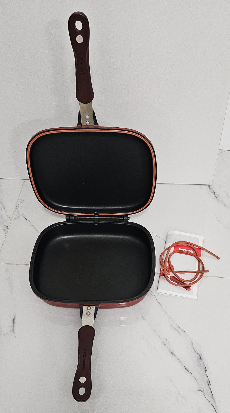 Happycall Double Sided Frying Pan - Red - photo 5