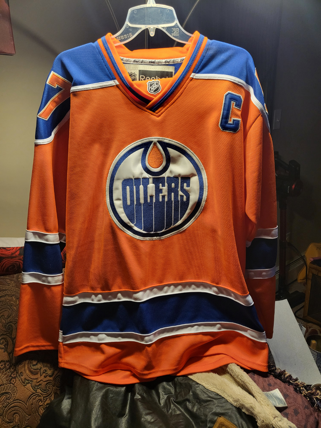 Connor McDavid #97 Edmonton Oilers Reebok Jersey🏒 - photo 2