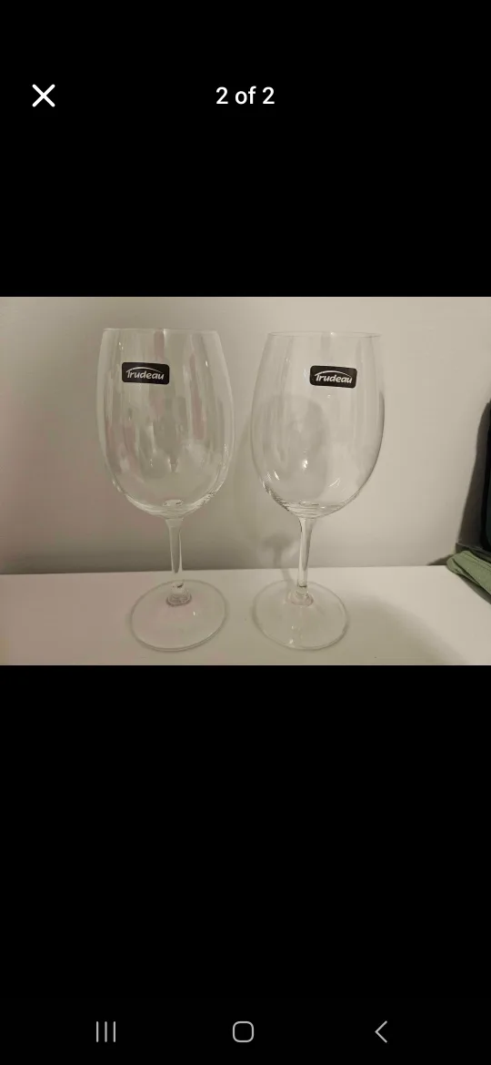 Trudeau Brava Wine Glasses - Set of 8 image indicator(2)