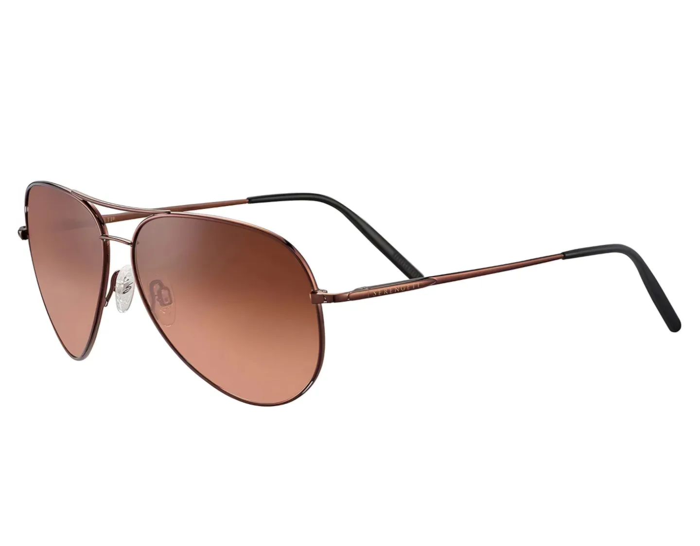 BNIB Serengeti Gold Aviator Sunglasses image indicator(7)