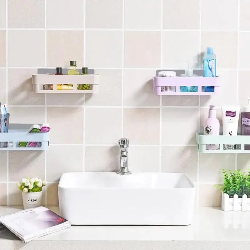Adhesive Bathroom Shelves - Pastel Colors image indicator(3)